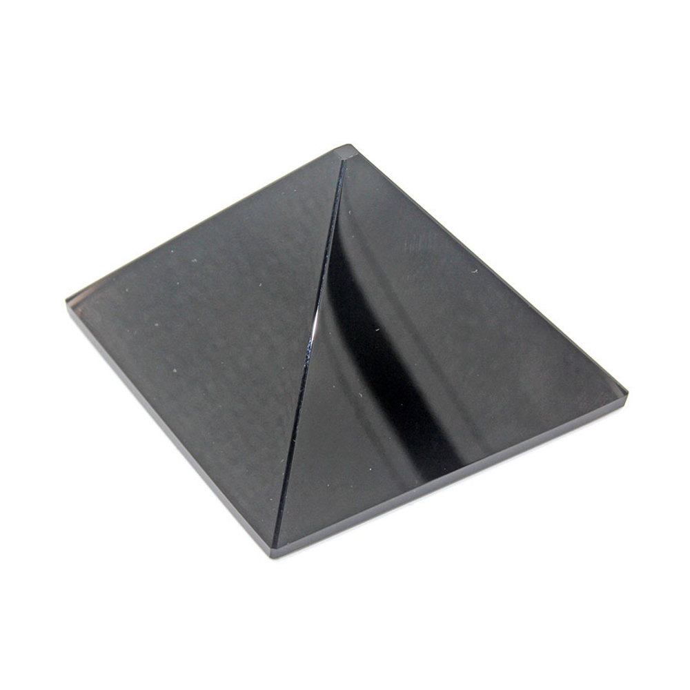 Пирамида 40мм обсидиан черный асс.