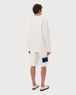 UNDERCOVER ШОРТЫ БЕЛЫЕ С НАШИВКАМИ