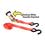 Стяжки груза (2шт) ERICKSON 25мм х 457 см, 900 кг с металл. Храповиком