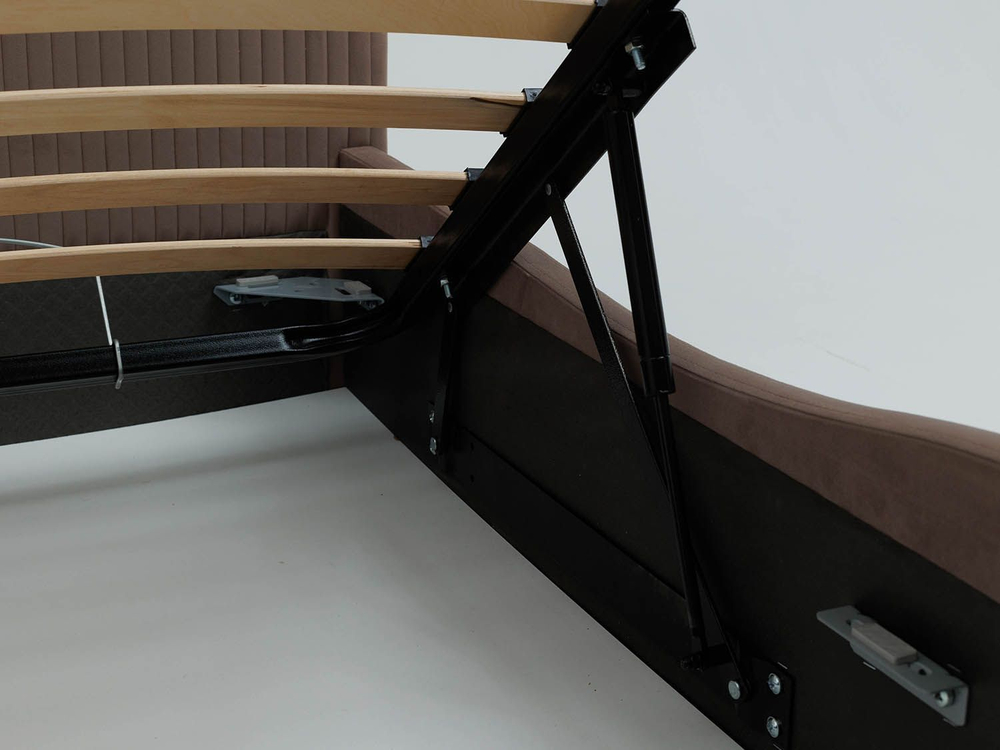 Кровать Нефертити 1400 с под. механизмом / какао №8