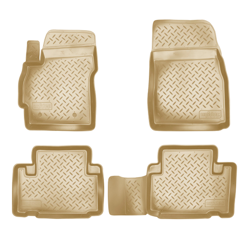 Ковры в салон Norplast/Unidec для Mazda 5 (2004-2010)Полиуретан,Бежевый, арт.NPL-Po-55-05-B