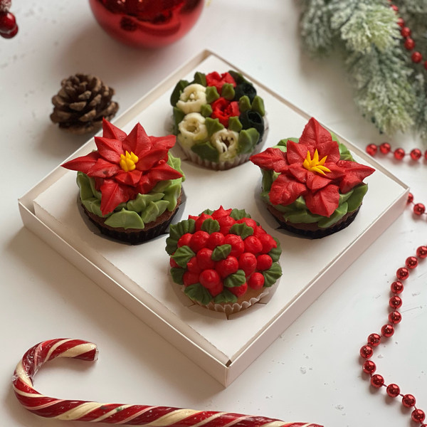 Новогодние капкейки — волшебство вкуса и настроения!