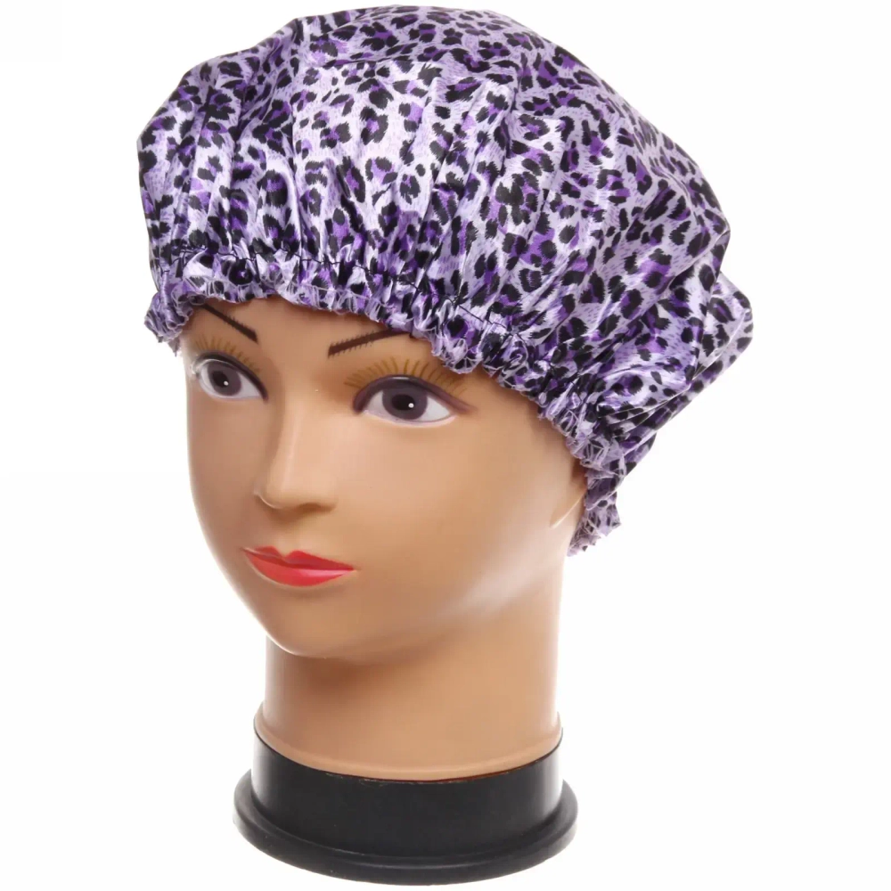 Шапочка для душа «Ultramarine - Сафари», d-26см (двухслойная, с мягкой резинкой)