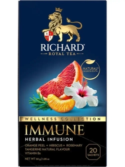 Чай в пакетиках RICHARD IMMUNE, 20 шт