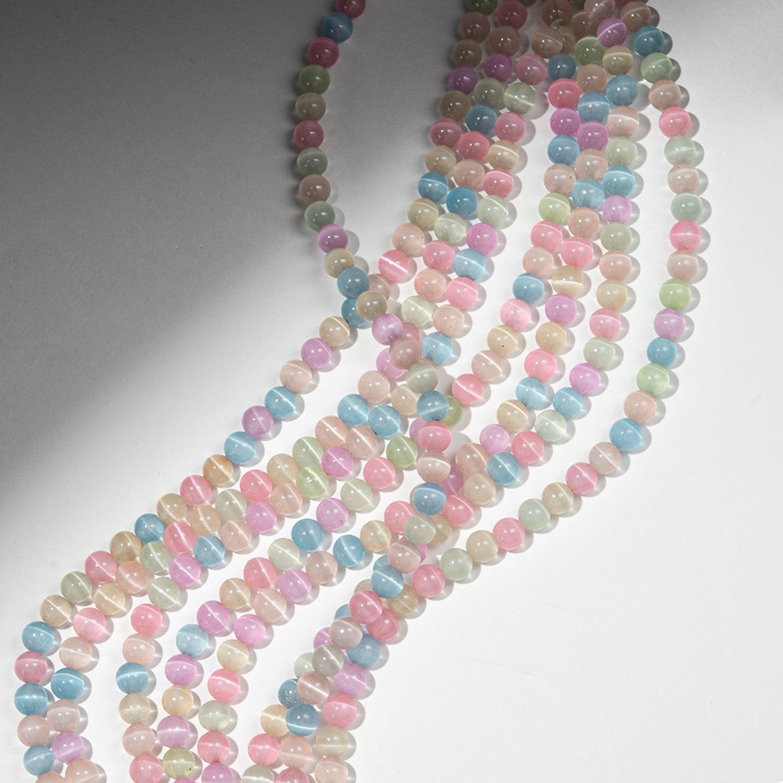 Селенит "Конфетки" (имитация), шар, 6мм