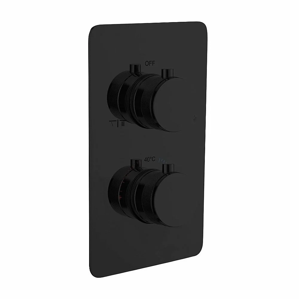 Смеситель для душа Boheme Cell 134-2-B черный матовый