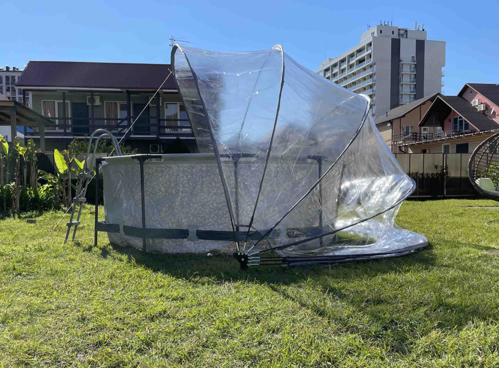 Купол-тент для бассейна, диаметр 4,5 м (Pool tent 4,5)