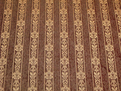 Жаккард Эстель полоса коричневый