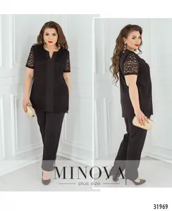 Костюм 353-черный Minova