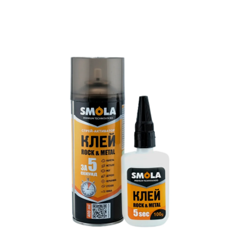Клей smola rock&metal 5 sec 100х400