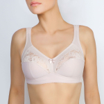 Бескаркасный бюстгальтер с мягкой чашкой (Размер: 85C) (Цвет: пудровый)