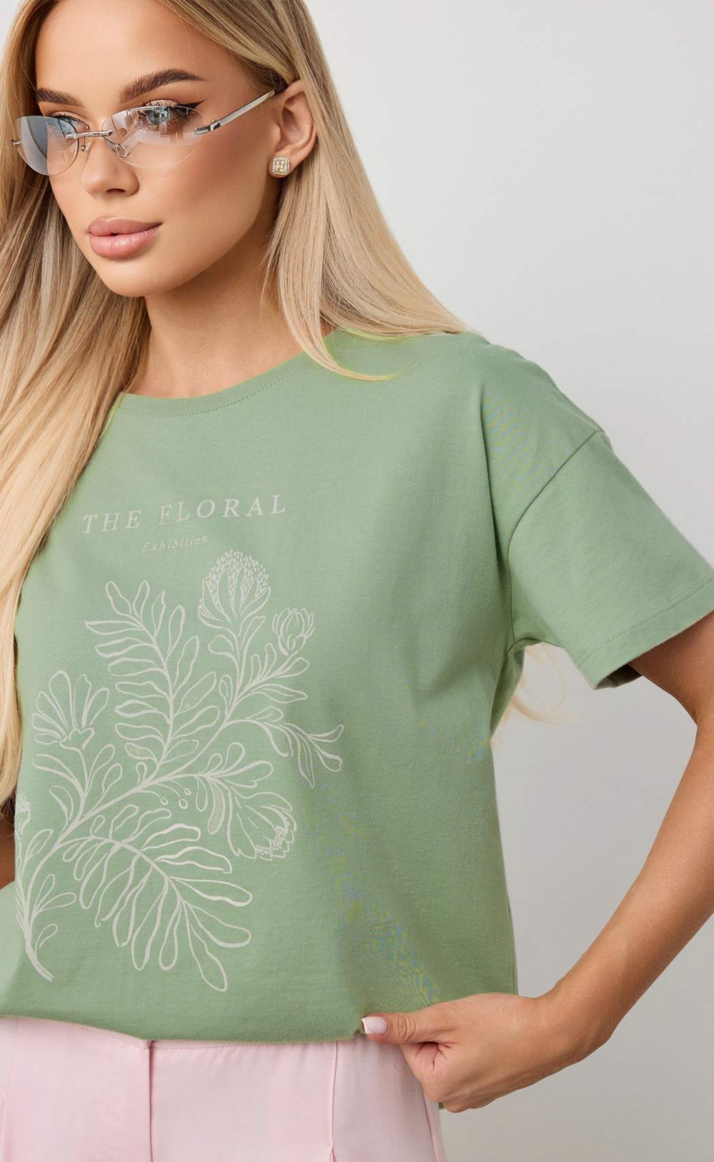 Футболка olive (L)