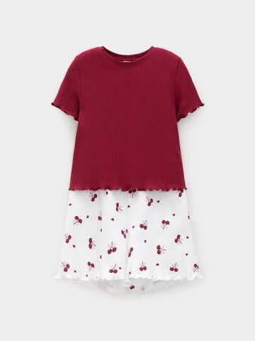 пижама  для девочки  МП 1670/бордовый 1934 Н254