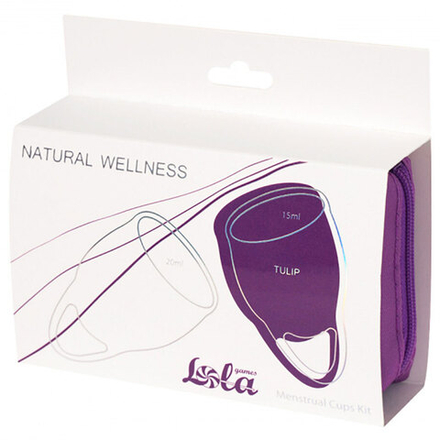 Набор менструальных чаш Natural Wellness Tulip 4000-02lola
