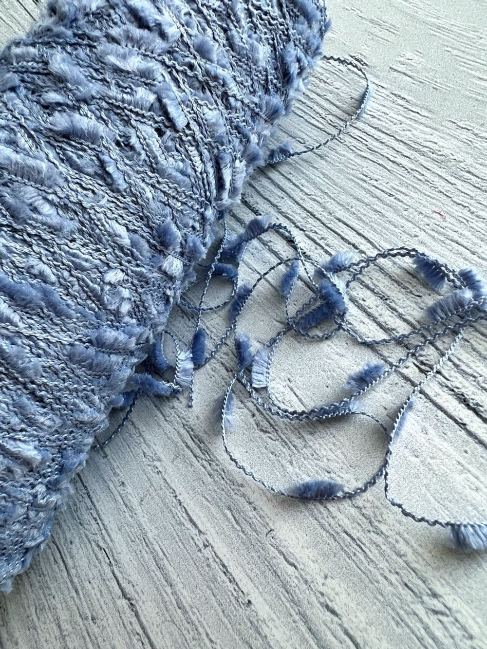 Прижа для вязания травка пушистая