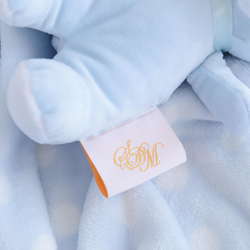 Плед 100х150 Sofi De MarkO Тедди голубой