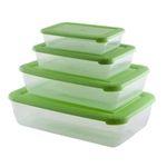 Комплект контейнеров СВЧ (0,,9,9/3,0л) прямоугольные ЛАЙТ