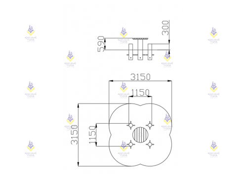 Столик со стульчиками «Эко»