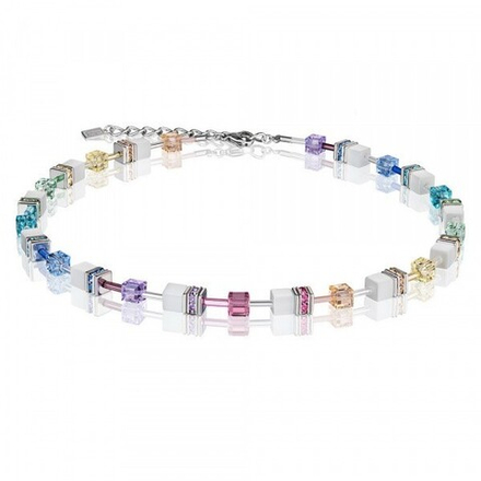 Колье Coeur de Lion Multicolor Pastell-Weib 2838/10-1552
