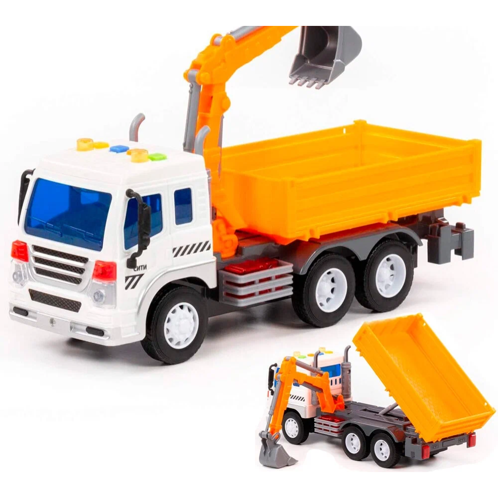 Машина Truck City грузовик с ковшом