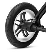 Коляска 2 в 1 Cybex Talos S Lux BLK Moon Black с дождевиками прогулочного блока и люльки