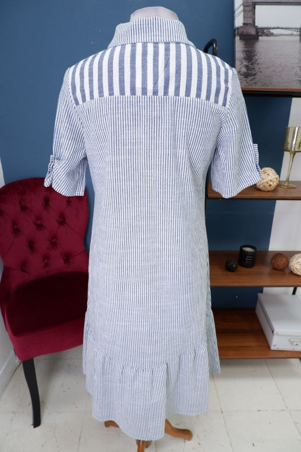 Платье Deniza со льном 48 размер, новое