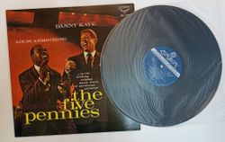 Винтажная виниловая пластинка LP Danny Kaye Louis Armstrong The Five Pennies (Japan 1971)