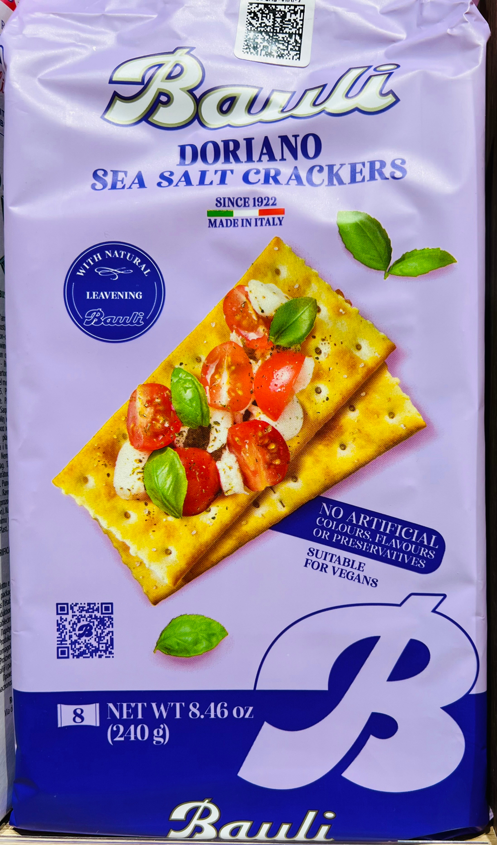 Крекеры с морской солью 240г.