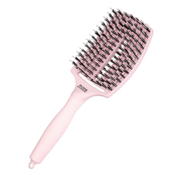 Olivia Garden Щетка для волос Fingerbrush Care Iconic Boar&Nylon Pastel Pink L