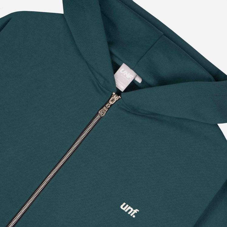Худи UNIFORM HEAVY ZIP UNF, зеленый