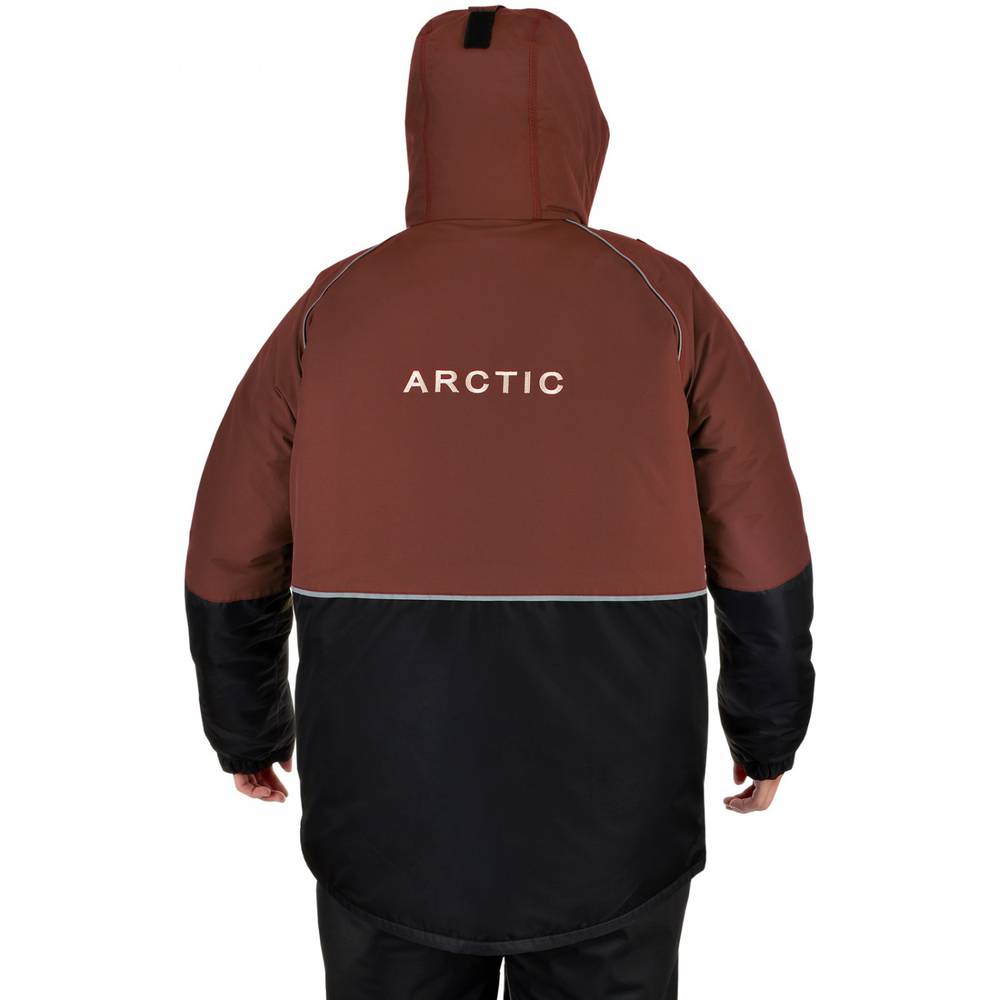 Костюм мужской зимний "Arctic VII comfort" -45, hardguard, махагон, ХСН