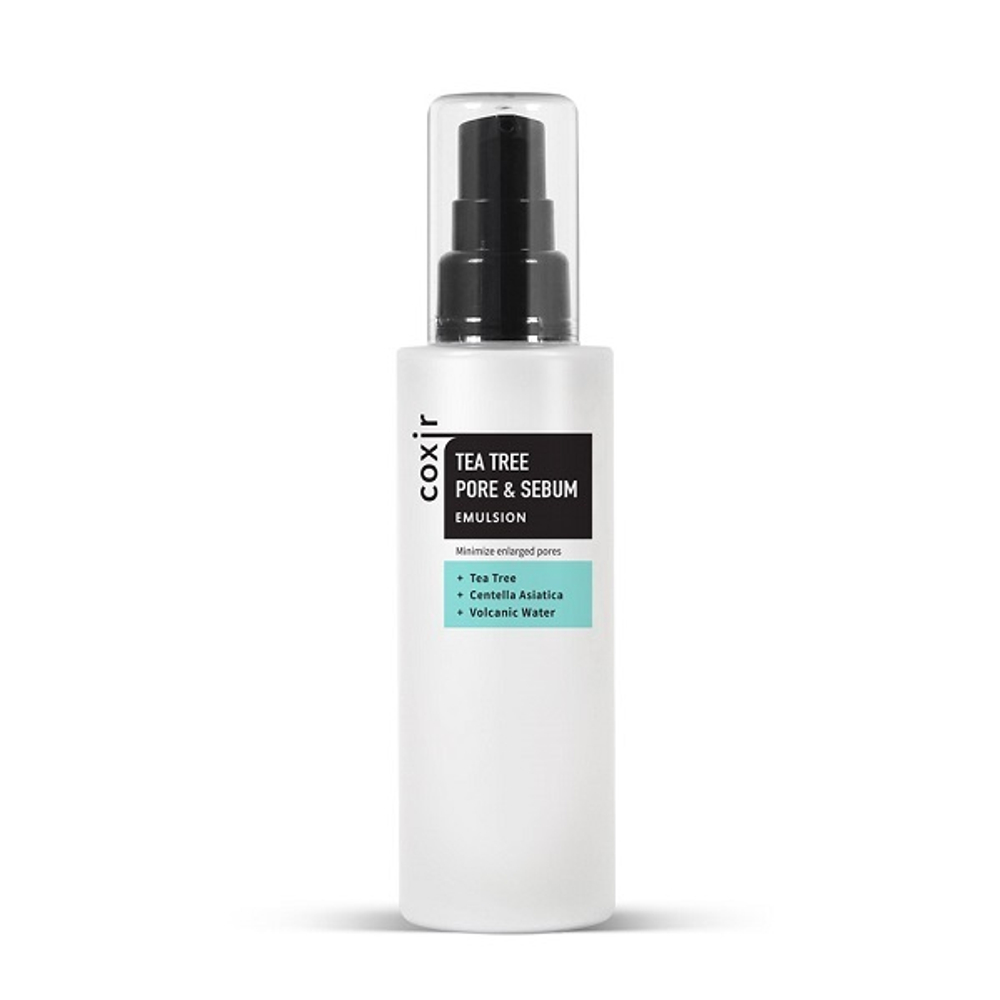 Эмульсия с чайным деревом для сужения пор COXIR Tea Tree Pore & Sebum Emulsion 100мл