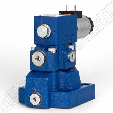 DBW20B2-5X/315CG24N9K4 - Предохранительный клапан Ду25 с давлением настройки до 315 бар, управление - X и Y - внутренние с разгрузкой B = открыт с электроуправлением G24