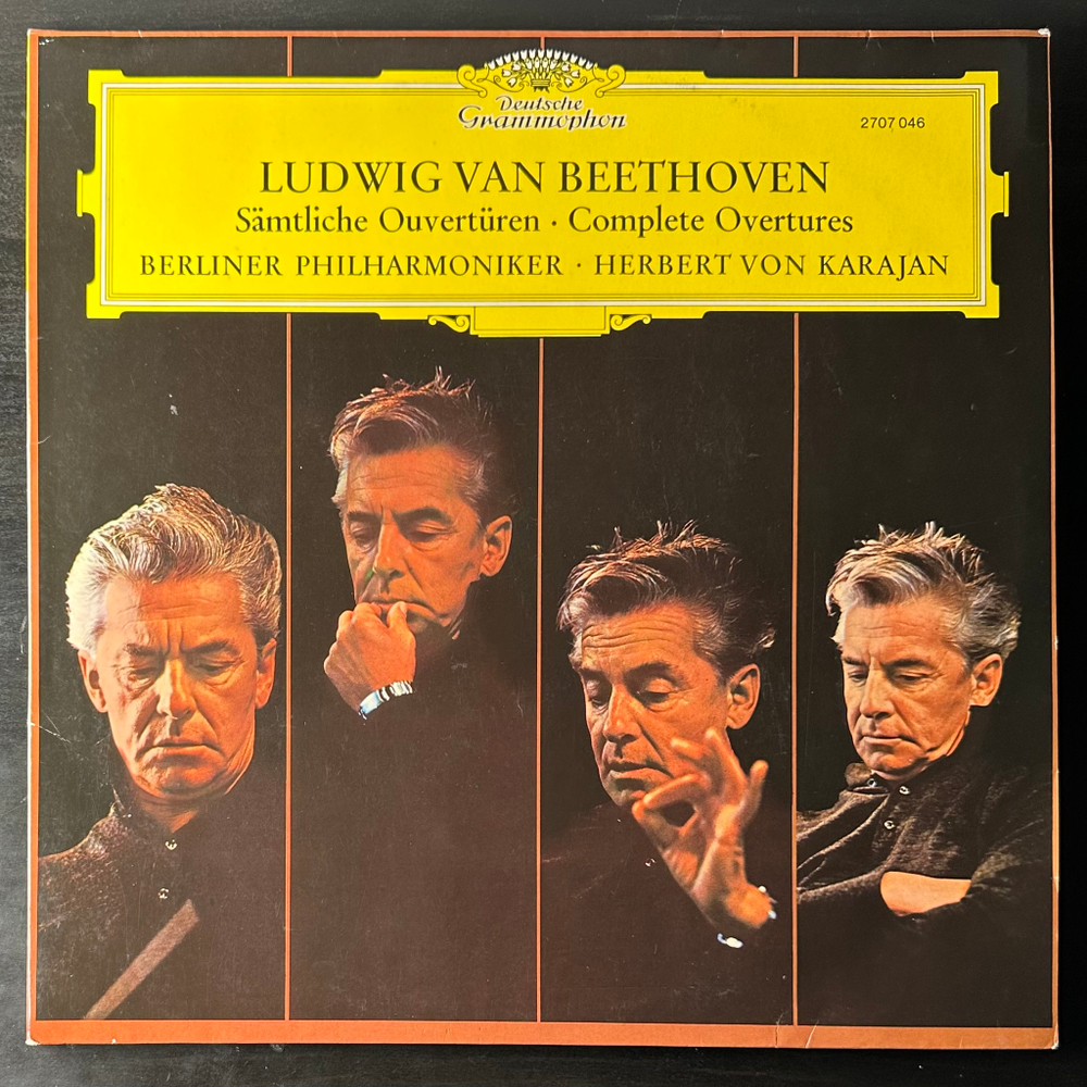 Бетховен - Samtliche Ouverturen · Complete Overtures 2LP (Германия 1972г.)