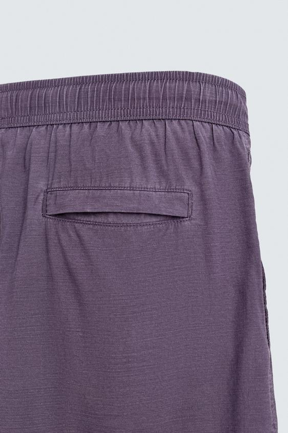 ZARA ПЛАВКИ ИЗ ТЕХНИЧЕСКОЙ ТКАНИ С ЭФФЕКТОМ ПОТЕРТОСТИ, ЛИЛОВЫЙ
