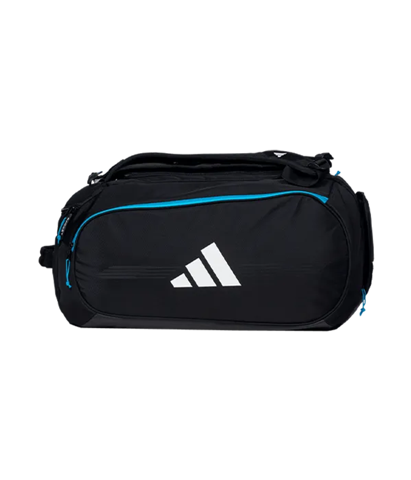 Сумка для падел Adidas Protour Black-Blue 3.4 2025 – вместительная и функциональная