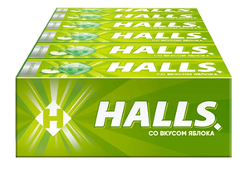 Холлс ЯБЛОКО 25г/12