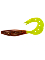 Твистер несъедобный Helios Kasandra 4"29/10,9см Lime 100шт. (HS-34-008-N)