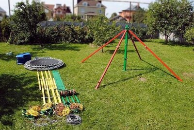 Мобильный аттракцион "Тарзанки" (5 метров.)