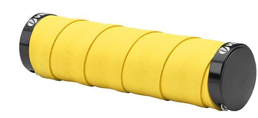 Грипсы VLG-852AD4 129 мм желтые в упаковке STELS, арт. 150283 (10317090/210315/0003765, Китай)
