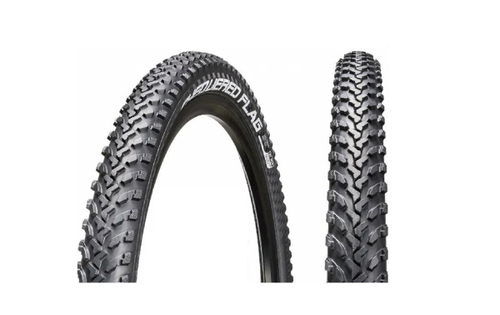 Покрышка CHAO YANG 26"х 1.95 (50-559) H-5135M, АНТИПРОКОЛ RHINO SKIN, горная высокая, черная