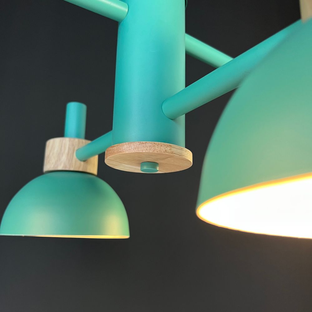 Люстра На Штанге Fanta A 4 Lights Green By Imperiumloft