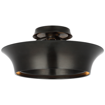 Потолочный светильник Visual Comfort Garland 15" Dual Lit Ring Semi-Flush Mount