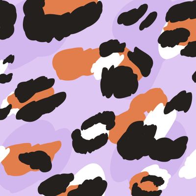 Сиреневый леопард