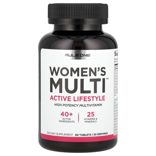Rule One Proteins, Women's Multi ™, для активного образа жизни, 60 таблеток
