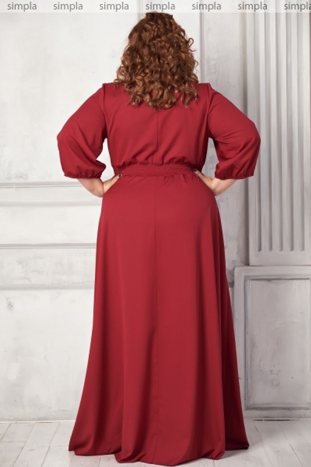 Платье длинное