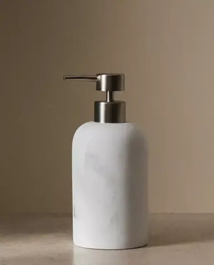 ZARA HOME ДОЗАТОР МЫЛА С МРАМОРНЫМ УЗОРОМ, СЕРЫЙ