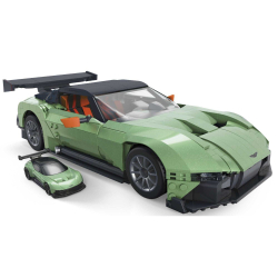 MEGA Hot Wheels - Коллекционные блоки Aston Martin Vulcan Construction 986 деталей. HMY97 / артикул   HMY97  / GTIN 194735135912