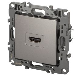 Розетка ЭРА Серия 12 12-3114-16 HDMI, титан
