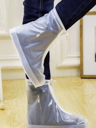 Чехол для обуви (дождевики для обуви) на молнии, размер M